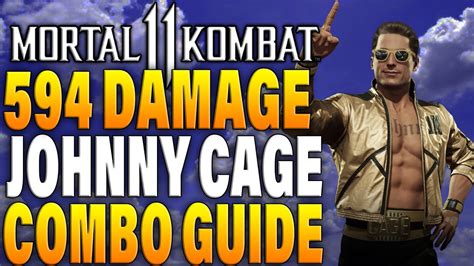 Johnny Cage Moves & Combos (Mortal Kombat 11)